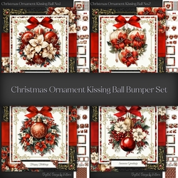 Christmas Ornament Kissing Ball Bumper Set