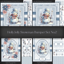 Holly Jolly Snowman Bumper Set No.2