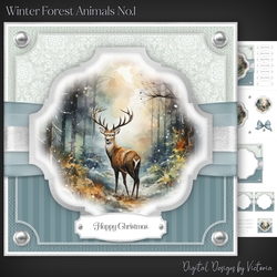 Winter Forest Animals No.1