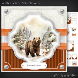 Winter Forest Animals No.5