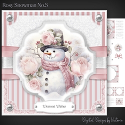 Rosy Snowman No.5