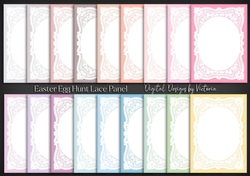 Easter Egg Hunt Lace Panel