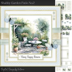 Shabby Garden Patio No.2