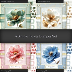 A Simple Flower Bumper Set