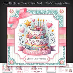 8x8 Birthday Celebration No.1