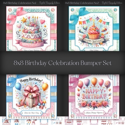 8x8 Birthday Celebration Bumper Set