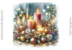 Christmas Candle Display No.1