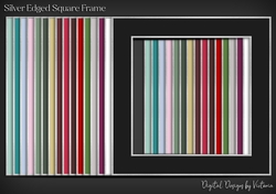 Silver Edged Square Frame