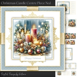 Christmas Candle Centre Piece No.1