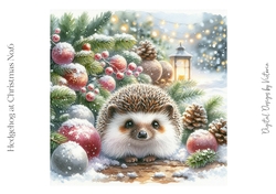 Hedgehog at Christmas No.6
