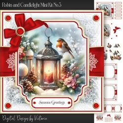 Robin and Candlelight Mini Kit No.3