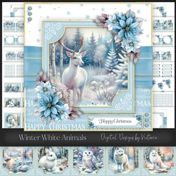 Winter White Animals