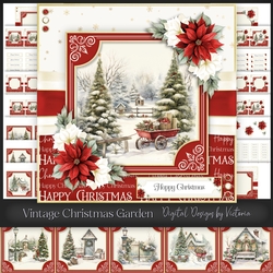 Vintage Christmas Garden