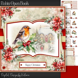 Robin Open Book