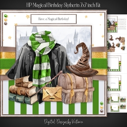 HP Magical Birthday Slytherin 7x7 inch Kit