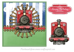Train Happy Birthday