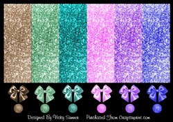 Bright Glitter and Embelishments