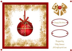 Red Dangling Bauble