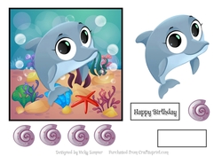 Dolphin Big Eyes