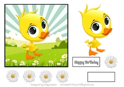 Duckling Big Eyes