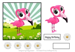 Flamingo Big Eyes