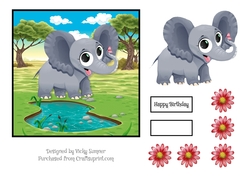 Elephant Big Eyes