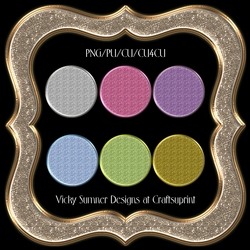 Fancy Chunky Frame set of 7