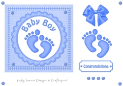 Baby Boy Footprints
