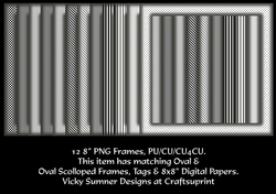 Monochrome Square Frames