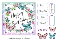 Happy Birthday Butterflies