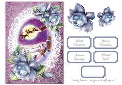 A5 Christmas Scene 5