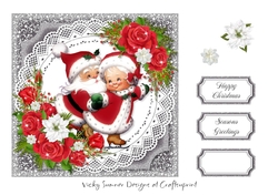 Christmas Floral Red 5
