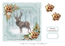 Deer In Snow