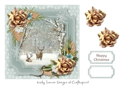 Deer In The Snow