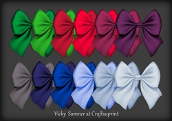 Christmas Bows 2 PNG