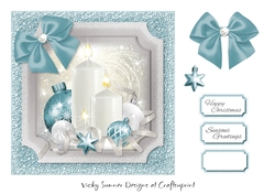 Candle Light Soft Teal