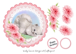 Cat Scolloped Topper 3