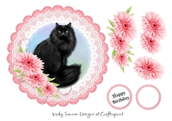 Cat Scolloped Topper 4
