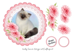 Cat Scolloped Topper 6