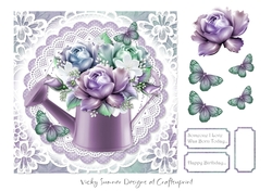 Watering can Full of Roses 1