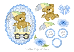 Baby Shower Boy Topper 1
