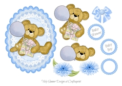 Baby Shower Boy Topper 3