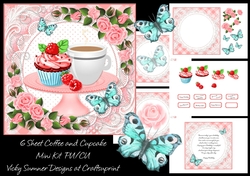 Coffee and Cupcake 1 Mini Kit