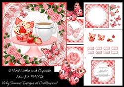 Coffee and Cupcake 2 Mini Kit