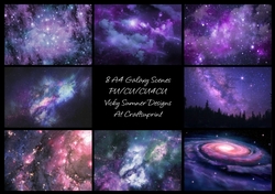 Galaxy A4 set of 8