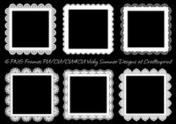 Lacey Edged Square Frame 2