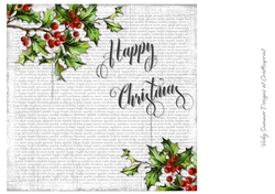 Happy Christmas and Holly