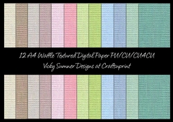 Textured Embossed Natural Colours 3