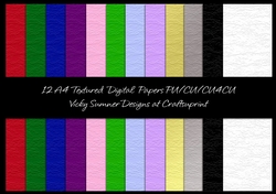 Textured Embossed 2 Christmas 2 Colours