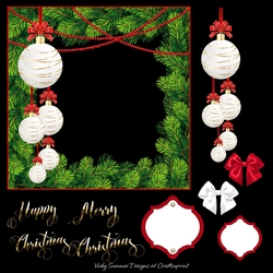 White Bauble Mini Kit